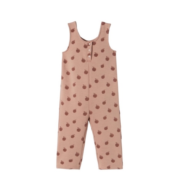 Zara Faux Fur Lined Apple Jumpsuit- Size 18-24 months - Picture 4 of 6